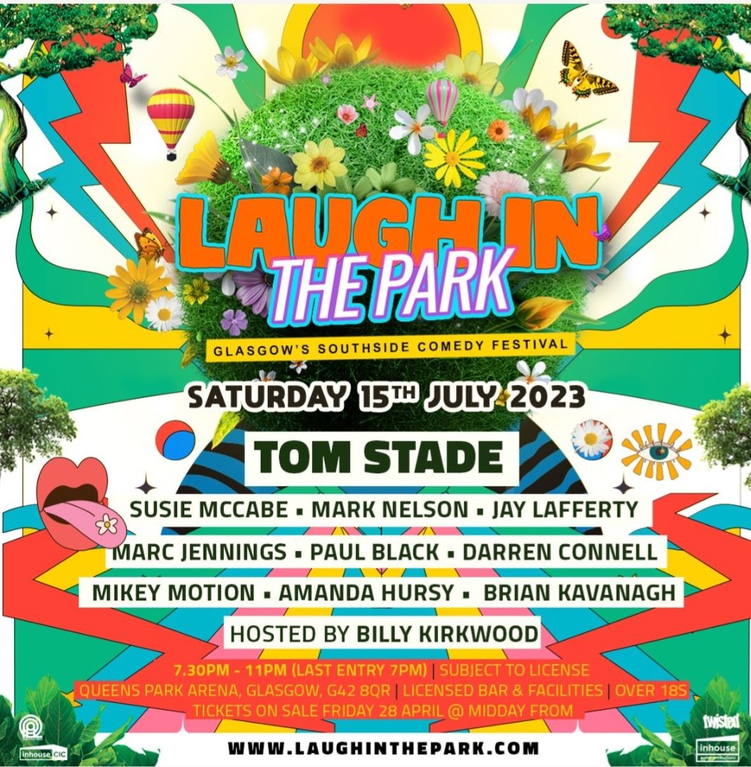 Excited for this one!

Laugh in the park 2023 !