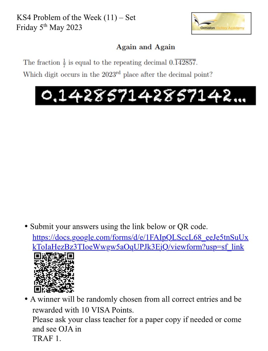 Team Victory Mathematics tweet media