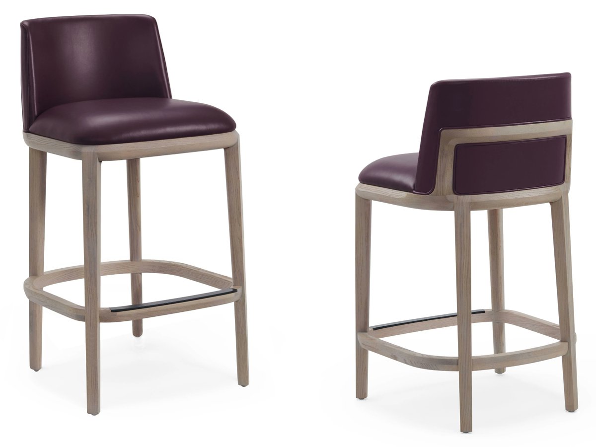 purcell_design's tweet photo. Taking design cues from classic racing boats, these armless stools in bar and counter height are made from 100% solid hardwood and feature upholstered seats for added comfort. Perfect for any setting. https://t.co/gzq5oADqsq