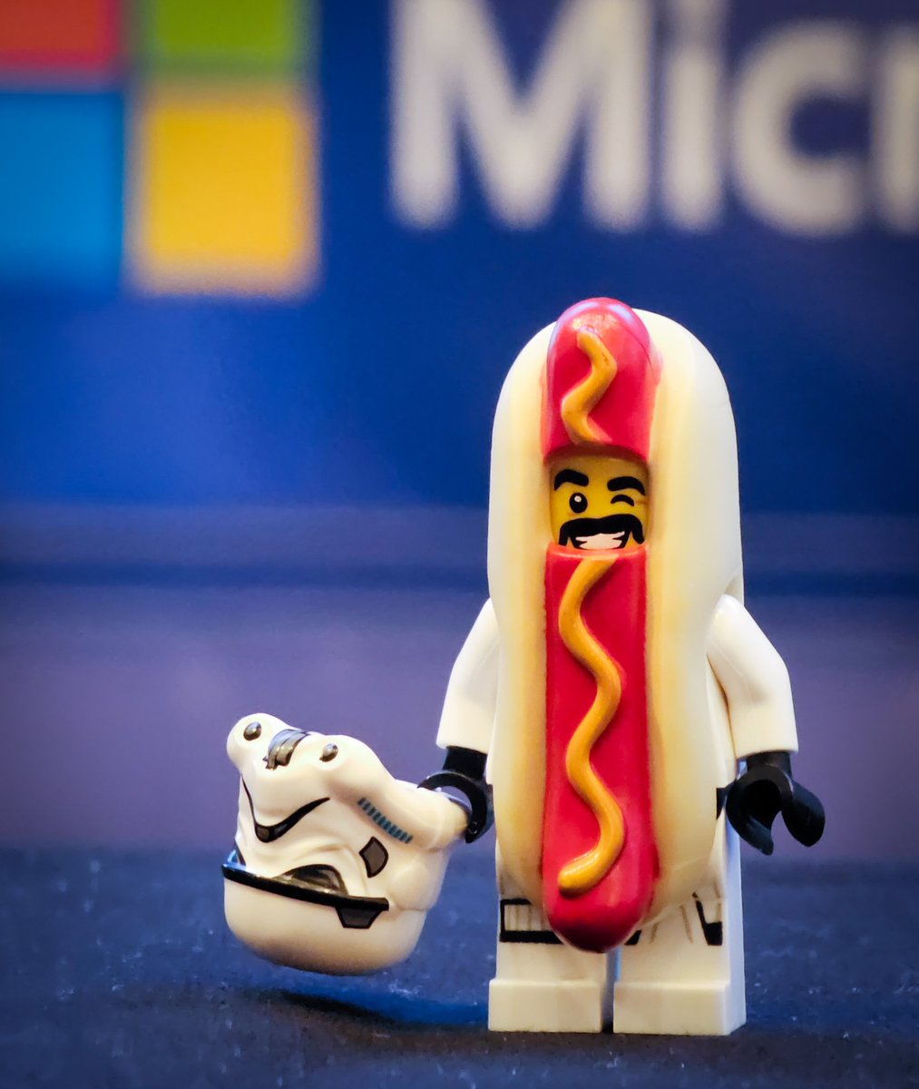 May the 4th be with you, live from the #M365Conf in Las Vegas. #MayThe4thBeWithYou #LegoStarWars