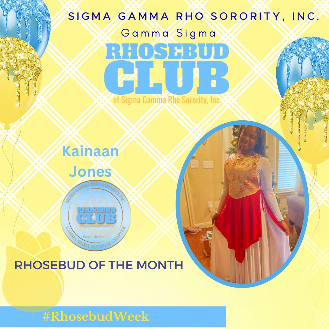 sgrhohtx's tweet photo. It's Rhosebud Week! The Rhosebud Club of Gamma Sigma would like to acknowledge Rhosebud Kainaan Jones as Rhoseud of the Month.
Thank you to our parents for the continued support and trust you give to our club.
#RhosebudWeek
#GammaSigma https://t.co/12PCmkBvX9
