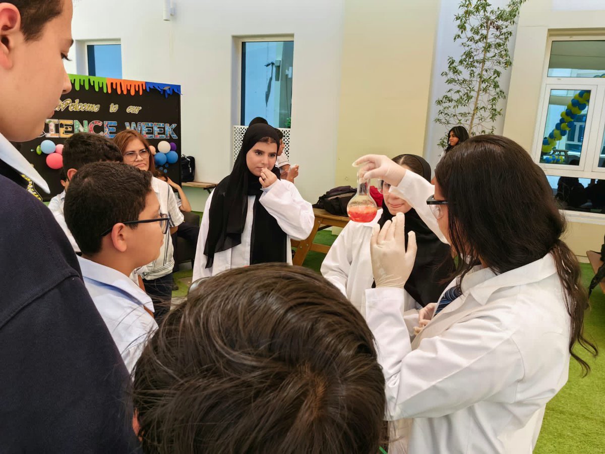 Uptown International School Science tweet media