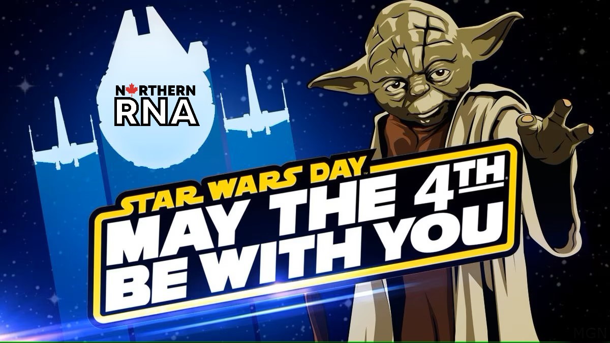 May the force of #mRNA be with you.

#maythe4thbewithyou #maytheforcebewithyou #starwarsday #celebratescience #celebratetechnology #CDMO #cGMP #GMP #Biotechnology #Biomanufacturing #manufacturingabetterfuture