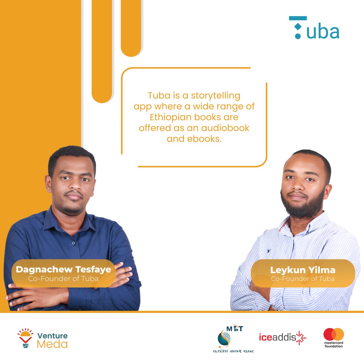Meet ‘Tuba’ (tuba.et) a storytelling app where a wide range of Ethiopian books are offered as an audiobook and e-books. Tuba has paved the way to make Ethiopian books widely accessible and affordable. The platform is encouraging local authors as it offers improved