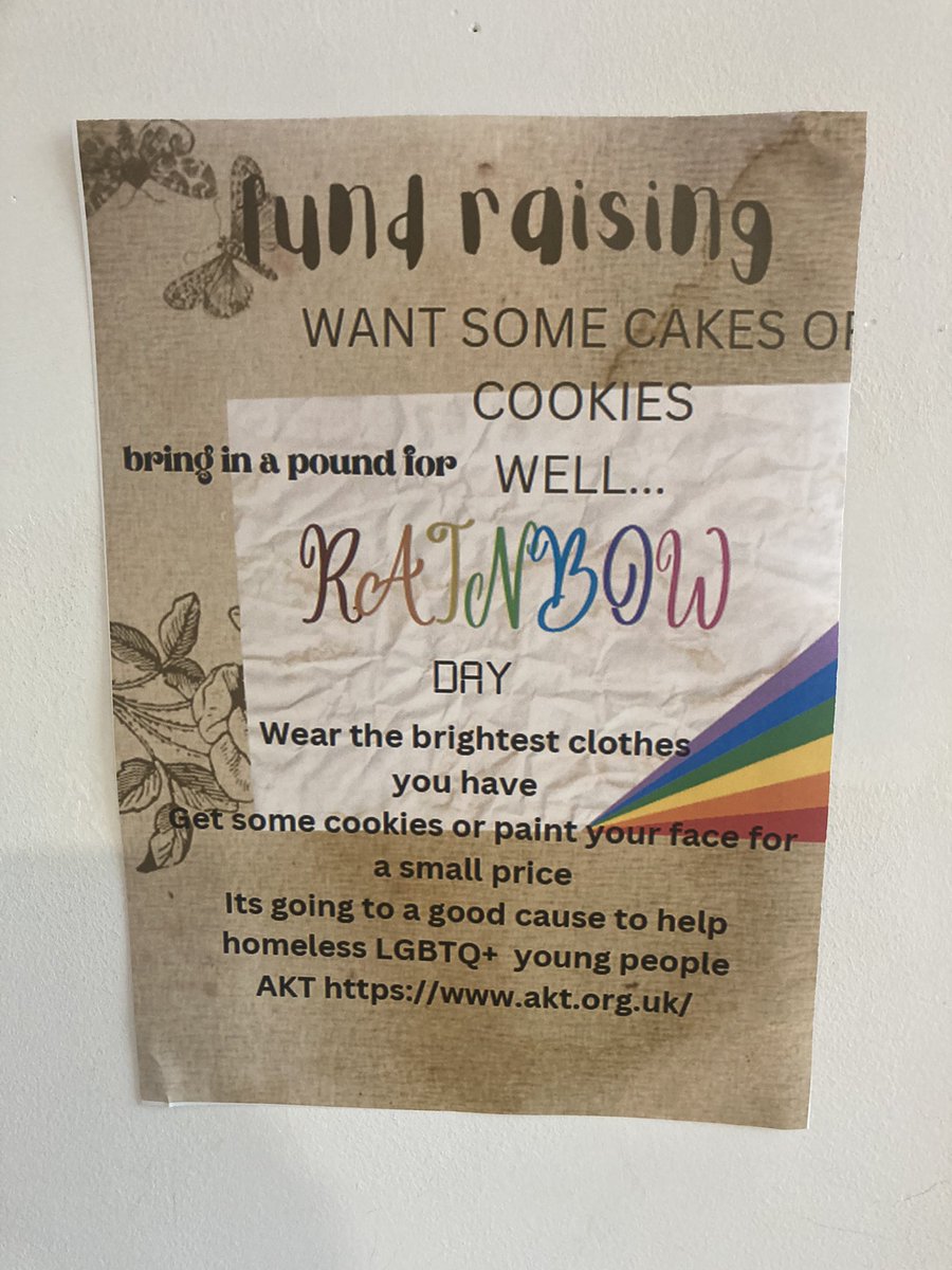 Digitech School (@digitechschool) on Twitter photo All ready for Rainbow Day <a href="/digitechschool/">Digitech School</a> tomorrow. Raising funds for AKT in support of homeless LGBTQ+ young people. Well done to our year 10 envision cohort who have project managed the entire event! More information about AKT can be found here: akt.org.uk All ready for Rainbow Day <a href="/digitechschool/">Digitech School</a> tomorrow. Raising funds for AKT in support of homeless LGBTQ+ young people. Well done to our year 10 envision cohort who have project managed the entire event! More information about AKT can be found here: akt.org.uk