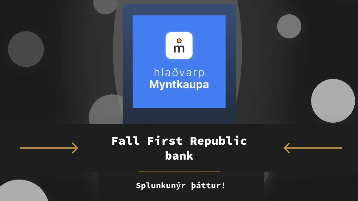 Vandræði í bandaríska bankakerfinu virðist ætla engan enda að taka, enn annar bankinn fallinn - hvað gerist næst? Þetta og fleira í Fréttahorni dagsins.Þú finnur okkur á Spotify! buff.ly/3NWQnC3