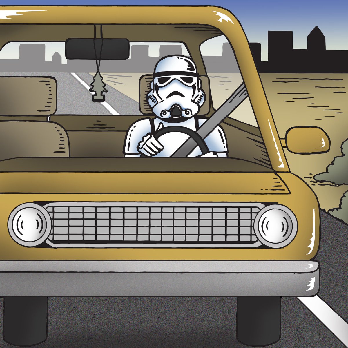 I wonder what kind of music storm troopers listen to on the way to work.
#MayThe4thBeWithYou #arehashtagsstillathing?