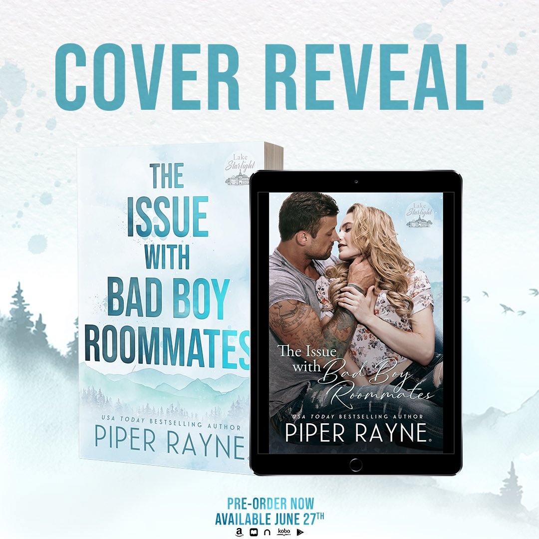 VanSpunkyReads's tweet photo. @PiperRayneRocks has revealed the gorgeous cover for The Issue with Bad Boy Roommates, releasing June 27, 2023!

Pre-order today on all platforms
https://t.co/VUNSdQ4GHG

@valentine_pr_ #lakestarlight #piperrayne #badboyroommates #smalltownromance #alaskaromance #friendstolovers https://t.co/SacnnLc372