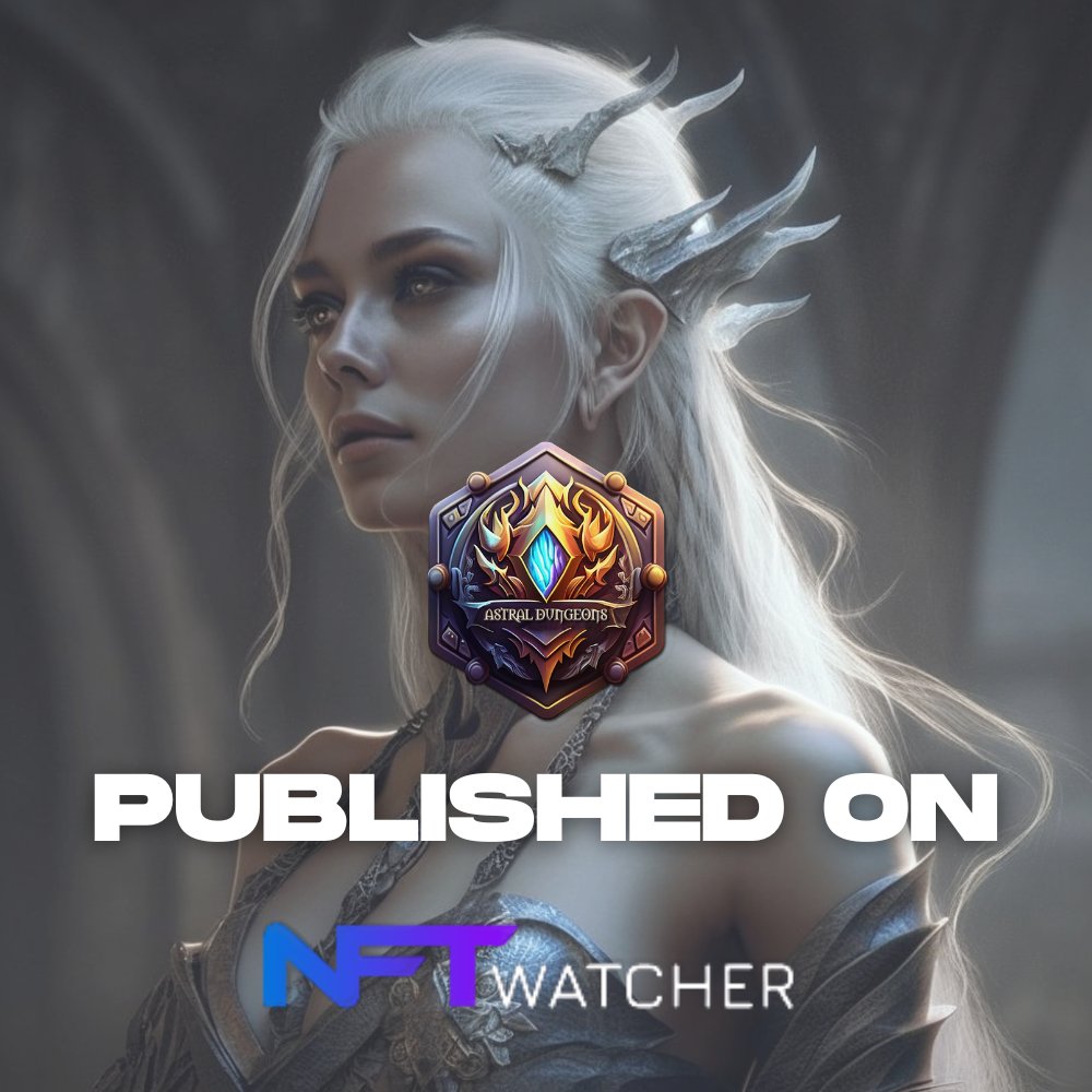 What's up the Astral Team 🧙‍♀️

Our #FreeMint is listed on <a href="/nftwatcher_net/">NFTWatcher</a> 🗓️

Go check it out ⚔️
nftwatcher.net/events/Astral-…

#astraldungeons #mmorpg #PlayToEarn