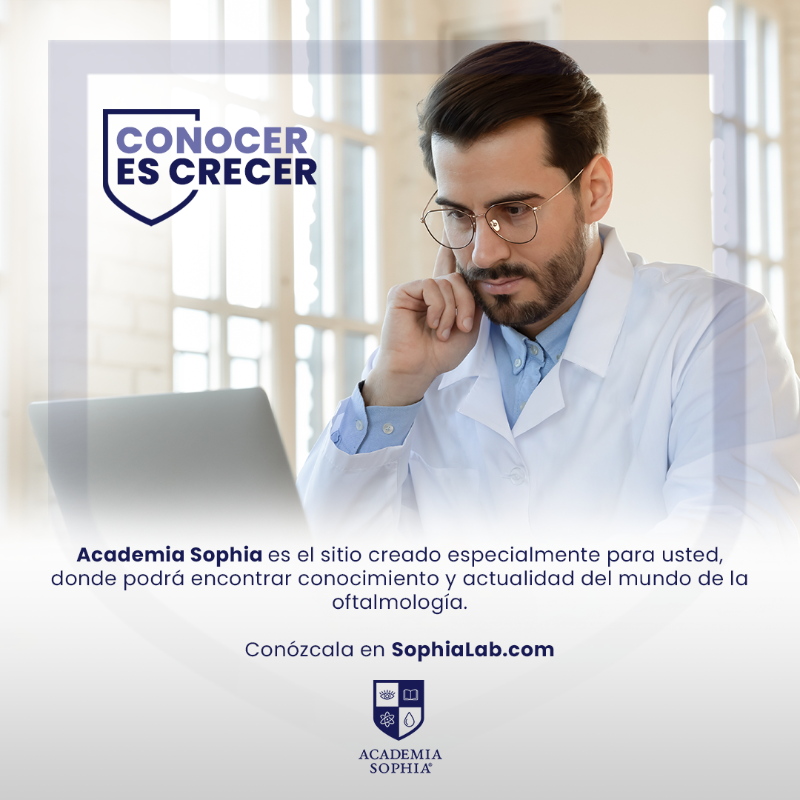 AcademiaSophia1's tweet photo. Descubra en https://t.co/I5nl7XWhQM toda la información acerca del mundo de la oftalmología.