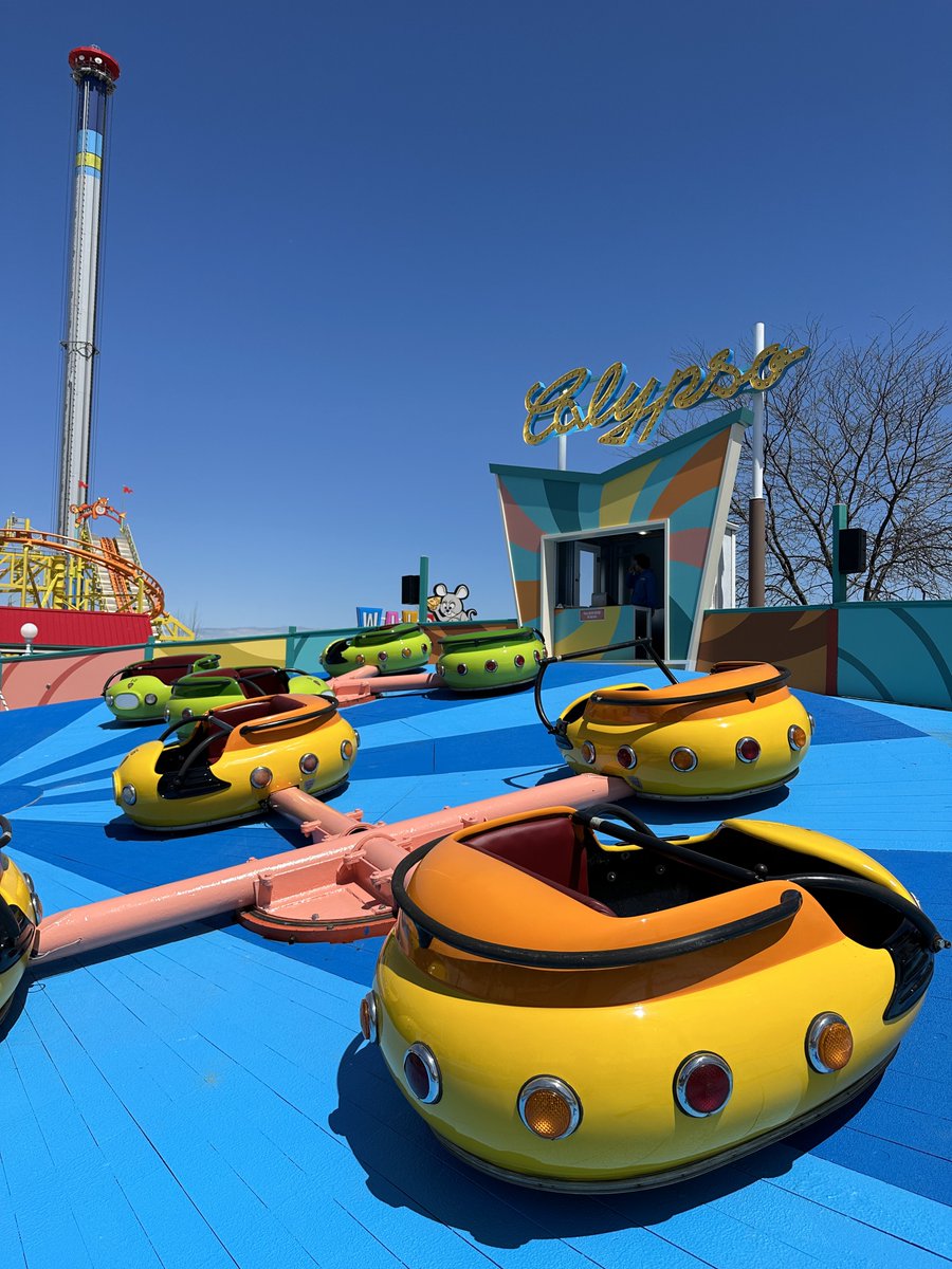 Calypso is now Calypso again! 

#CedarPoint #TheBoardwalkCP