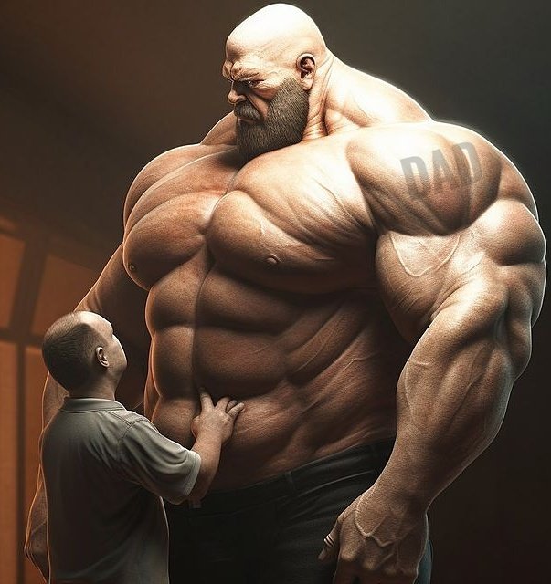APOCALIPSIS RKONG on Twitter: "🐻 MONSTER DAD 🐻"