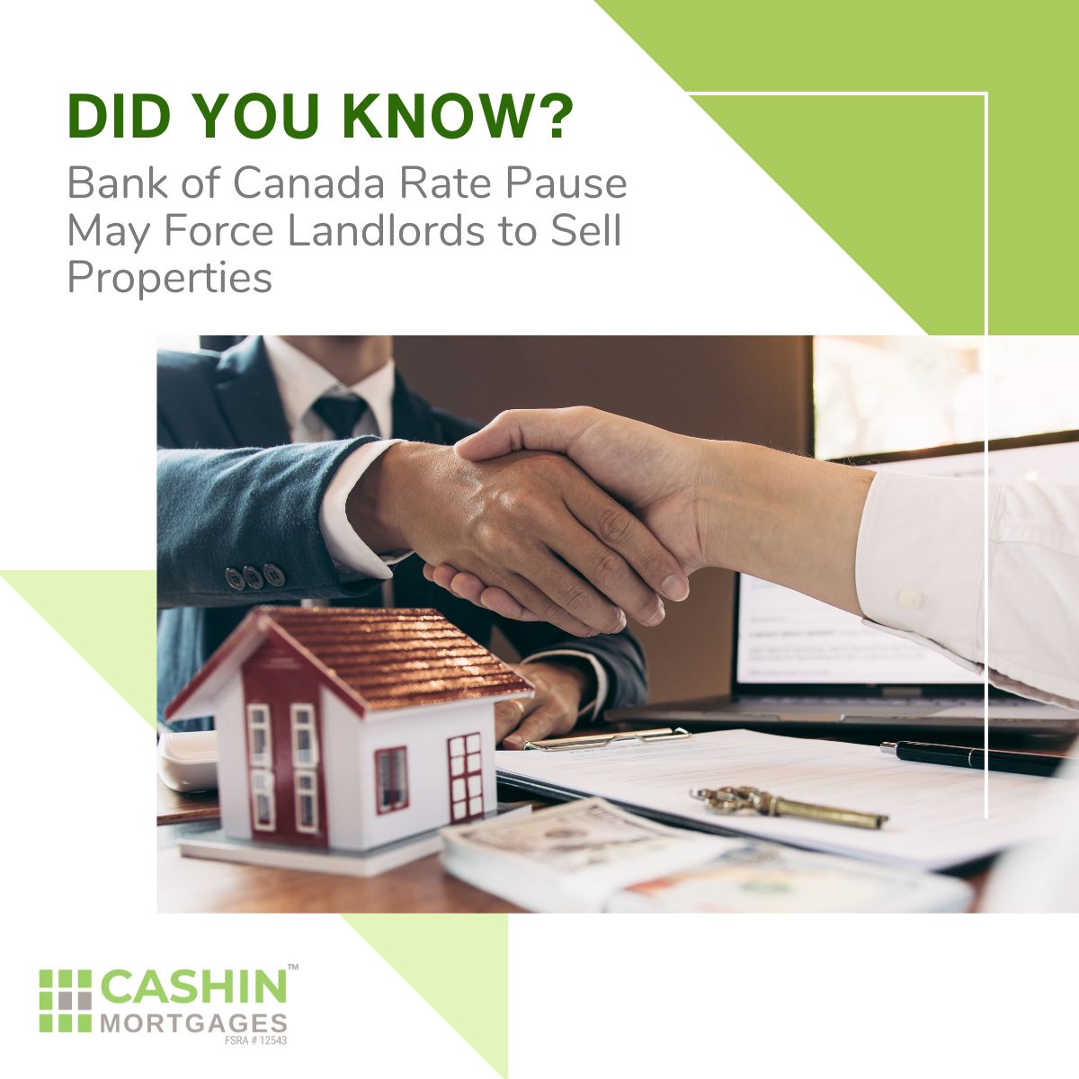 According to experts, the rate pause could force some landlords to sell their properties due to the increased costs of borrowing and decreased rental income 🏠 📈  

#realestate #landlords #canadianproperty #propertyinvestment #rentalproperties #cashinmortgages #cashincare