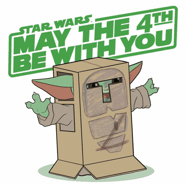 Happy #StarWarsDay and #MayThe4thBeWithYou! 💫