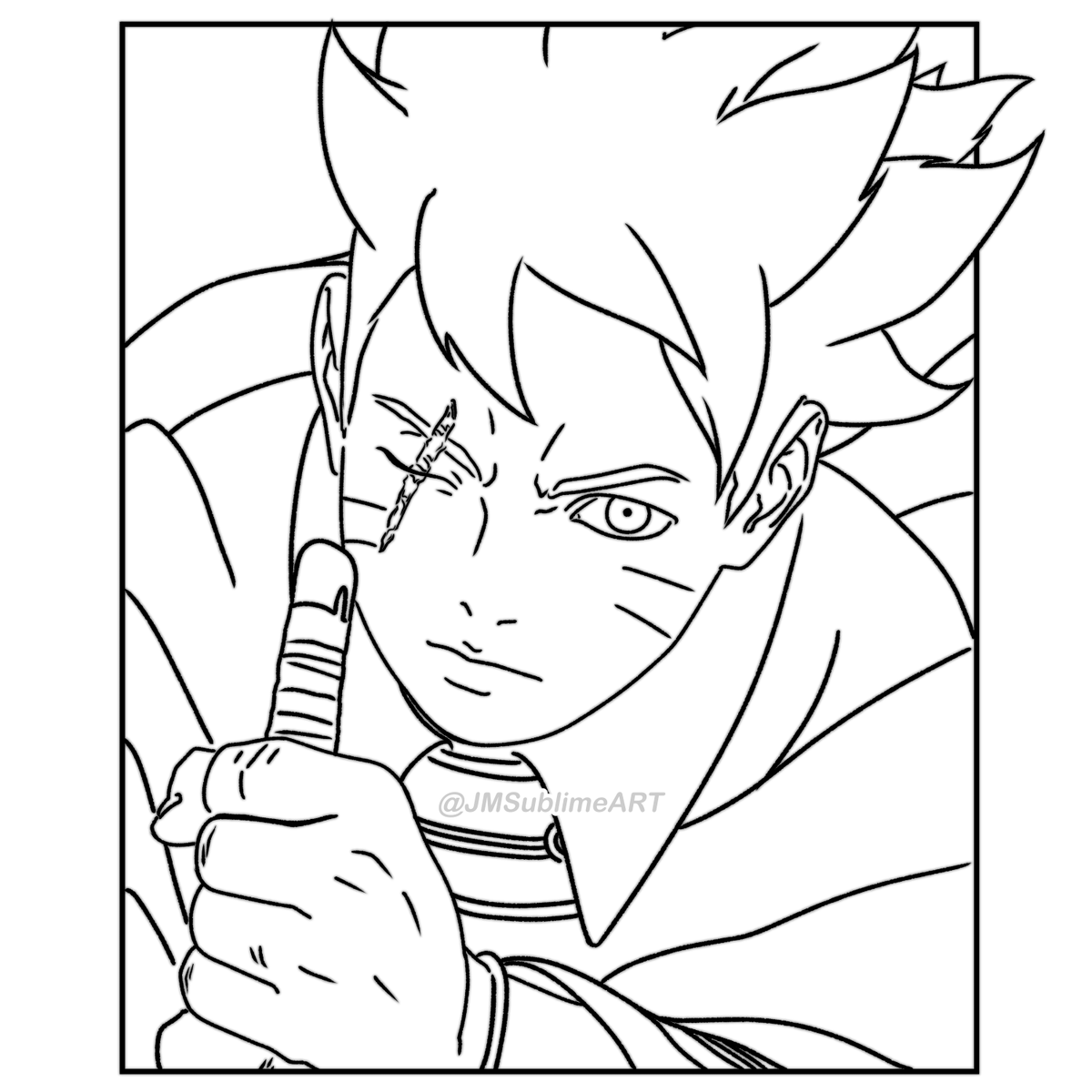 JMSublimeArt's tweet photo. ''The age of shinobi is over''
#KAWAKI to #BORUTO https://t.co/09wAPdhc0n