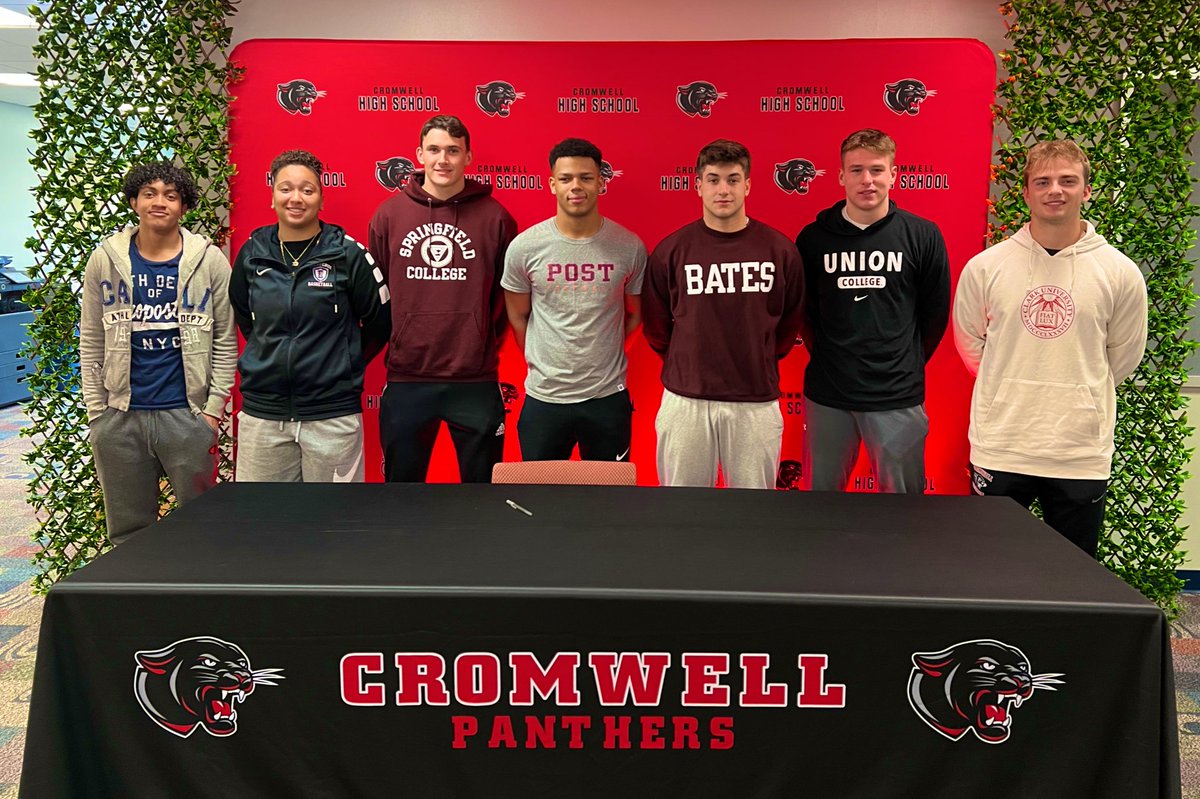 Josh Howard (@rarereminderjh) on Twitter photo Congrats to <a href="/_CHS_Sports_/">CHS Sports</a> athletes that made college commits 👏
Johnny Beltre - Post U 🏈
Nevaeh Clark - ECSU 🏀
Michael Anderson - Springfield 🏃♂️
David Weston - Post U 🏈
Ryan Rozich - Bates College 🏈
Cole Brisson - Union College 🏈
Brandon Berean - Clark ⚾️ Congrats to <a href="/_CHS_Sports_/">CHS Sports</a> athletes that made college commits 👏
Johnny Beltre - Post U 🏈
Nevaeh Clark - ECSU 🏀
Michael Anderson - Springfield 🏃♂️
David Weston - Post U 🏈
Ryan Rozich - Bates College 🏈
Cole Brisson - Union College 🏈
Brandon Berean - Clark ⚾️