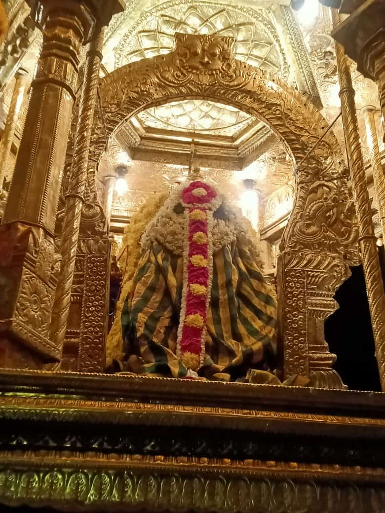 KamakshiTemple's tweet photo. #Chitrai masa #Pelarnami #Thangaratha #Utsavam was performed today to Sri #Kamakshi #Ambal, #Kanchipuram https://t.co/98KGi8tqbK