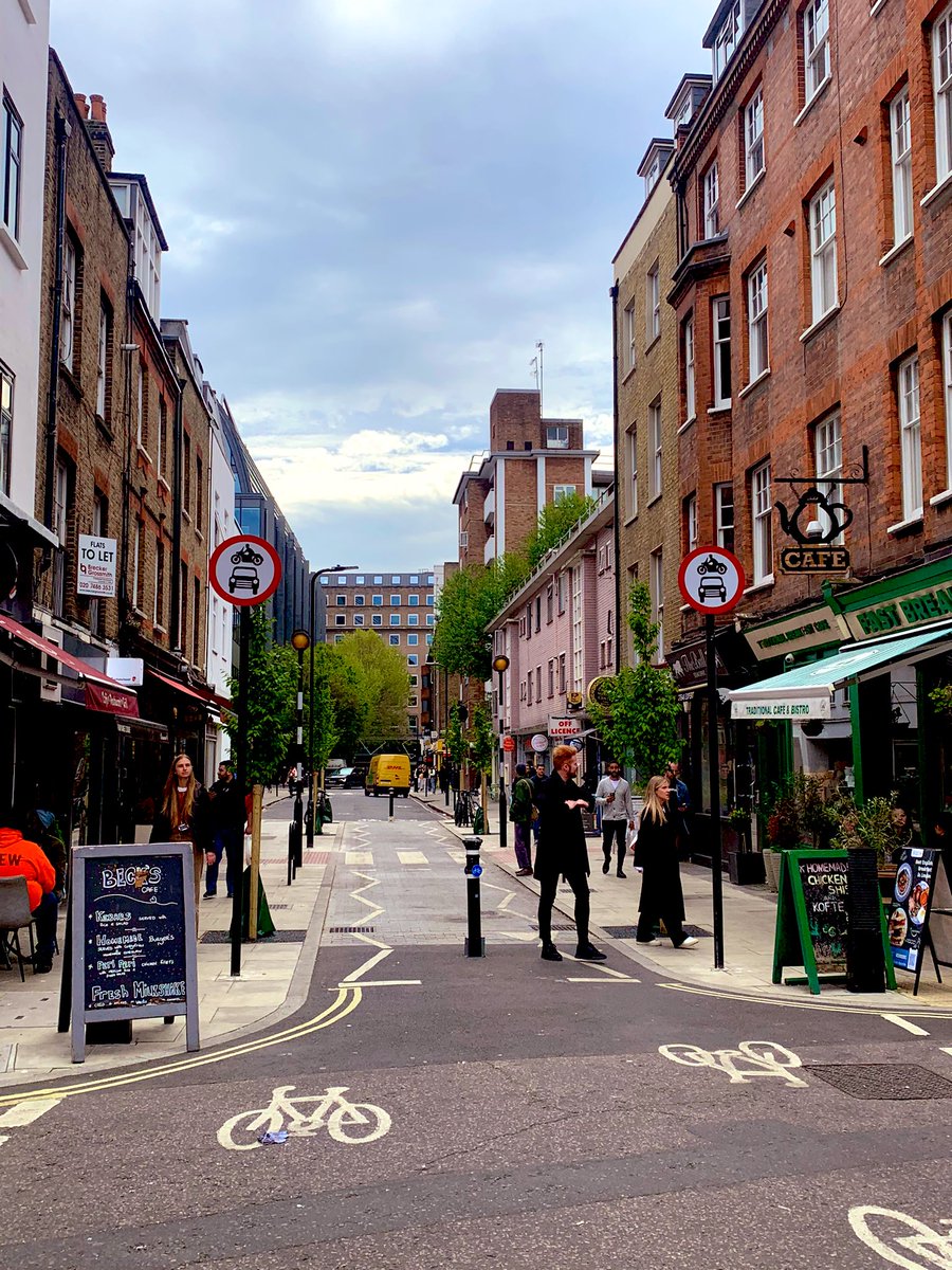 carlafrancome's tweet photo. To everyone standing today who supports people-friendly streets, and everyone campaigning and voting for them, wishing you all the best of luck! ✊🏻✊🏻✊🏻

I passed this pub today that seemed perfect, “The Perseverance ” 

Plus it was right next to this street! .. 1/2 https://t.co/SlNvukpggh