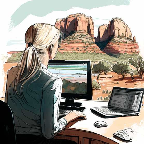SydneyWasi's tweet photo. New Years Resolutions are hard to keep - as I write this in May 😂. But I'm determined to stick to mine - write and share more publicly ✏️
Shoutout to @midjourney as I write this in Sedona 📸
🧵 (1/4)
#preseed #vcplatform #vcops https://t.co/8zgIIxxQXf