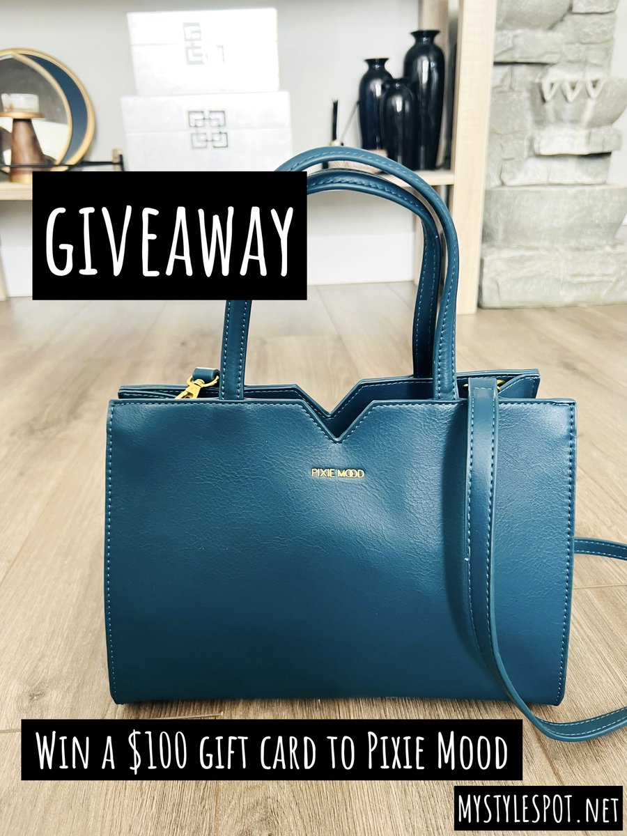 ladyboarder9669's tweet photo. RT!!! #GIVEAWAY Enter to #WIN a $100 GC to Pixie Mood Handbags #sustainable #handbag #contest #sweeps #MyStyleSpot #handbag #handbagsweeps #vegan #sustainable #sustainablefashion #veganhandbags #pixiemood #LifesaBeach #BTevents #pixiepromise #maythe4th https://t.co/gDAO8BOEuu https://t.co/ZpEAIW0oPy