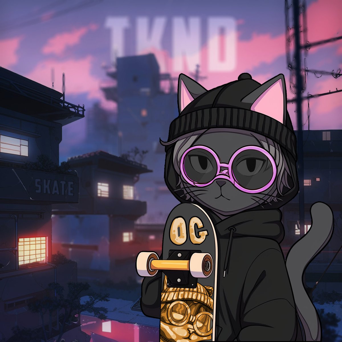 Shredding the streets with feline finesse!

Cat takes the skatepark by storm, flaunting OG skateboard skills and proving that cats can rule the ramps too. 🐱🛹 #SkateboardingKitty #PurrfectMoves"
 
Look closely at the image, there's a hidden code for $CANDY 🍬