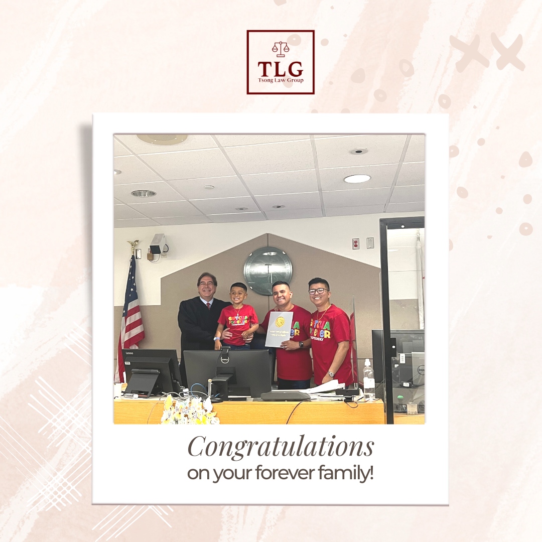 tsonglaw's tweet photo. We would like to extend our wishes and congratulations to the growing family of this wonderful adoption! If you need help in finalizing your adoption foster adoption, visit us at https://t.co/PUHrYkuCq9
#fosteradoption #fostercare #california #californialawyers #lawyers #adop... https://t.co/oIRE1rZ7yU