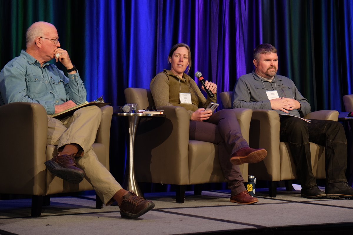 ERI_NAU's tweet photo. A couple photos from the past three days of #xboundary2023. Takeaways are that strong partnerships are the key to success and in the words of Emily Hohman at #FireLearningNetwork “we are not alone in this work”
@NMFWRI @cfri_csu https://t.co/nOwKrGq4xk