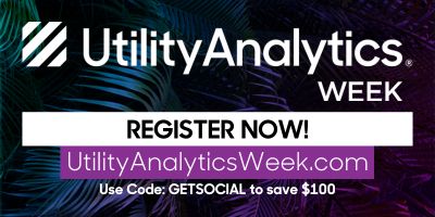 weareuai's tweet photo. Bring your whole team to #UAWeek 2023, group discounts available for 5 or more people https://t.co/MJrhx7DyZV OR save $100 on individual registration by using the code: GETSOCIAL #UtilityAnalytics #Data #DataAnalytics https://t.co/Tt4zT0I3HE