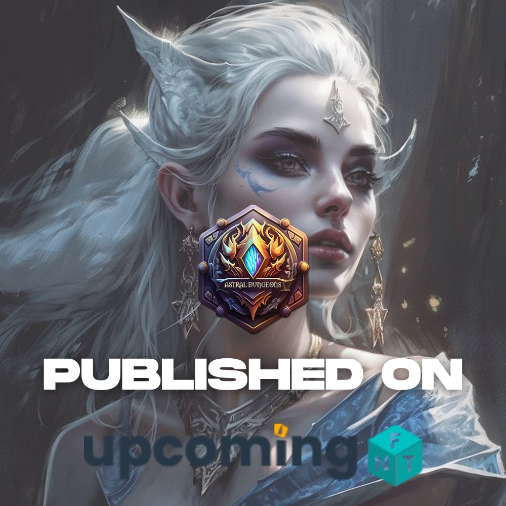 What's up the Astral Team 🧙‍♀️ 

Our #FreeMint is listed on <a href="/NftUpcoming/">Upcoming NFT Launch ❤️ $WELL</a> 🗓️

Go check it out ⚔️
upcomingnft.net/event/astral-d…

#astraldungeons #mmorpg #PlayToEarn
