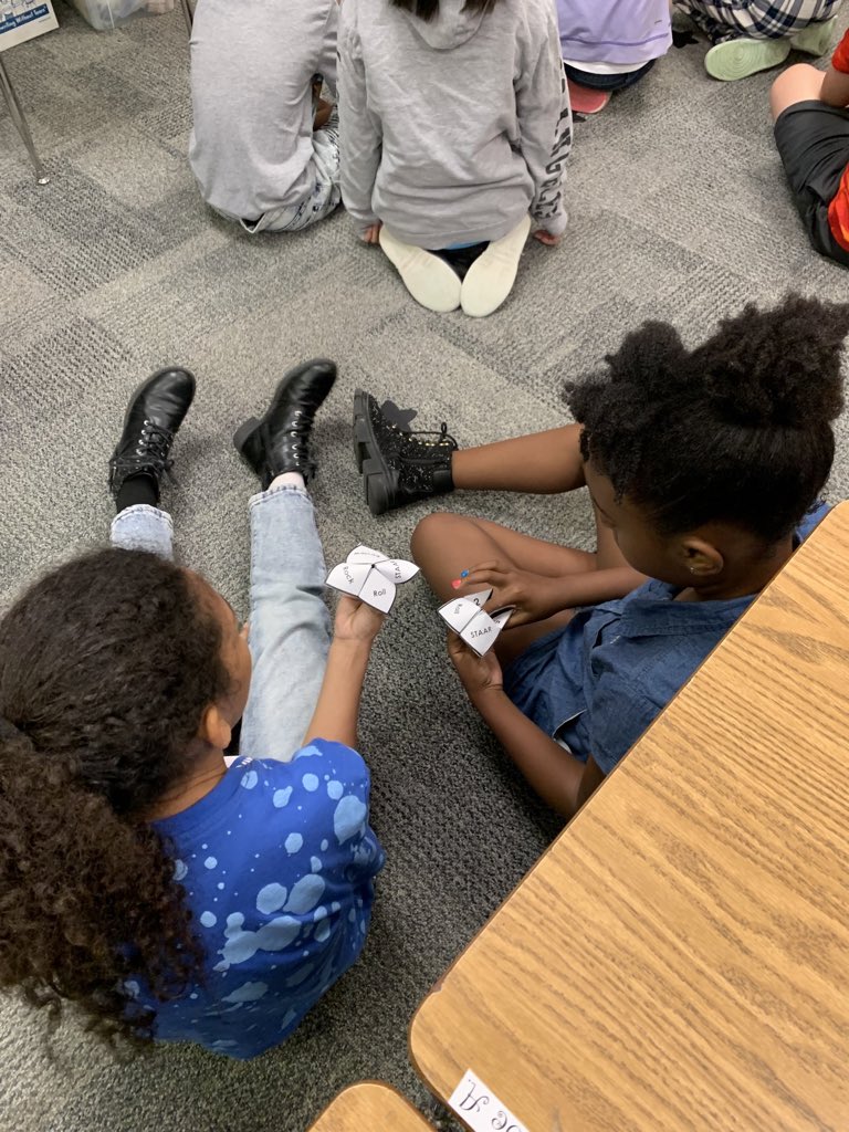 S_Brown502's tweet photo. Reviewing for STARR is so much fun! @CFBRainwater @CFBISD https://t.co/nnQTeL1Mme