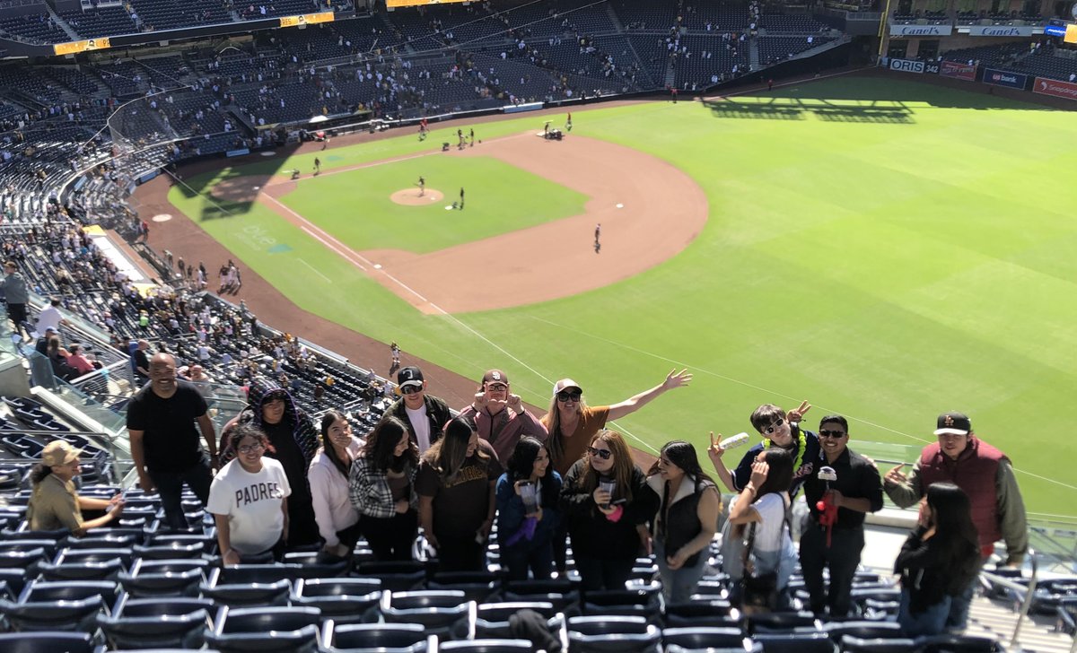 Some of our Class of 2023 seniors got to attend yesterday's <a href="/Padres/">San Diego Padres</a> game! Thanks to Ms. Kinder and Mr. Brimmo for this incredible opportunity, and GO PADRES!