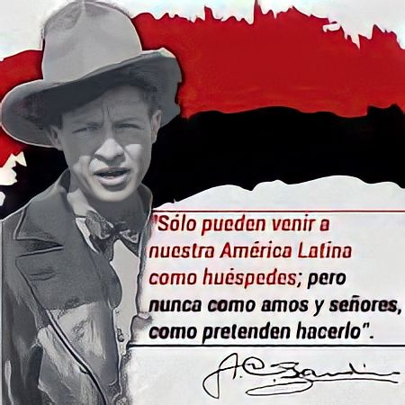 Sandino,ejemplo de heroísmo y patriotismo,fiel defensor de nuestra soberanía nacional. @Nzoesilva @samcarrion18 @CesarAlopezyLo1 #UnidosEnVictorias #MayoVivaSandino
