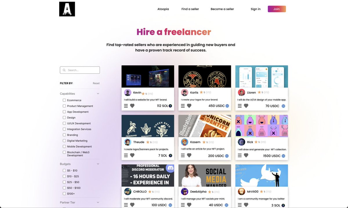 ARAY_nft's tweet image. Our web3 platform is coming soon.

Our goal is to simplify the freelancer hiring process and create a collaborative environment for clients to find the best talent for their project.

Here's a sneak peek 👇