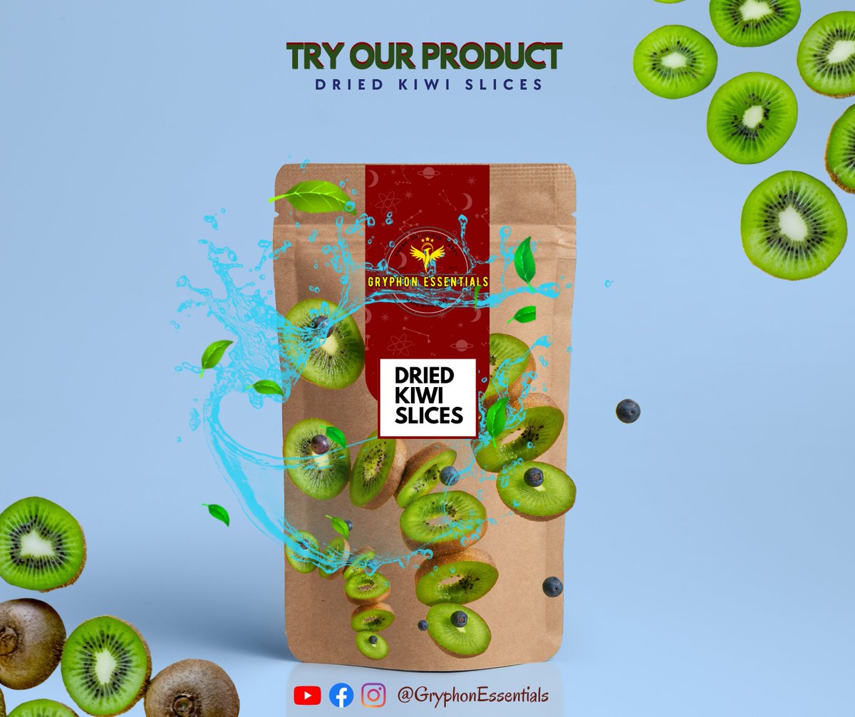 GryphonEssentia's tweet photo. Looking for a snack that's both sweet and nutritious? Our dried kiwi is the perfect choice! 🌟 Packed with fiber and vitamins.
Satisfy your sweet tooth with our naturally delicious dried kiwi!🥝 https://t.co/CElE6cffQJ