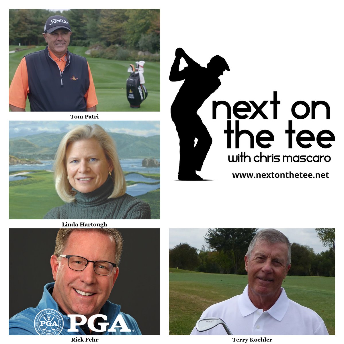 Check out this week's Next on the Tee podcast featuring my guests Top Instructor Tom Patri, fantastic Golf Artist <a href="/lindahartough/">Linda Hartough</a>, 2x winner on Tour &amp; Top Instructor <a href="/fehrgolf/">Rick Fehr</a> &amp; The Wedge Guy Terry Koehler.

open.spotify.com/episode/63mERY…

#Golf #podcast <a href="/spotifypodcasts/">Spotify Podcasts 🎙</a> #thursdayvibe