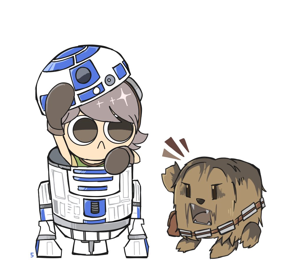 Trovesaurus's tweet image. It's an appropriate day to remind you all about how Qubacca should totally be in the game!

Art by @rat_is_cool 

trovesaurus.com/art=5734
@TroveGame