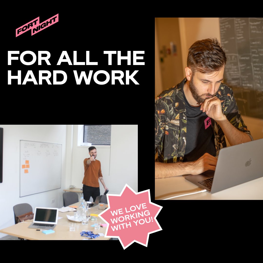 studiofortnight's tweet photo. We had a few celebrations the last couple of weeks, so what better way to start May than share some with you! 🥳

One big shoutout is definitely reserved for Patrick, one of our talented Product Managers, who’s just celebrated his one-year anniversary here at Fortnight. 🎉
#team https://t.co/tlhaqQkByT