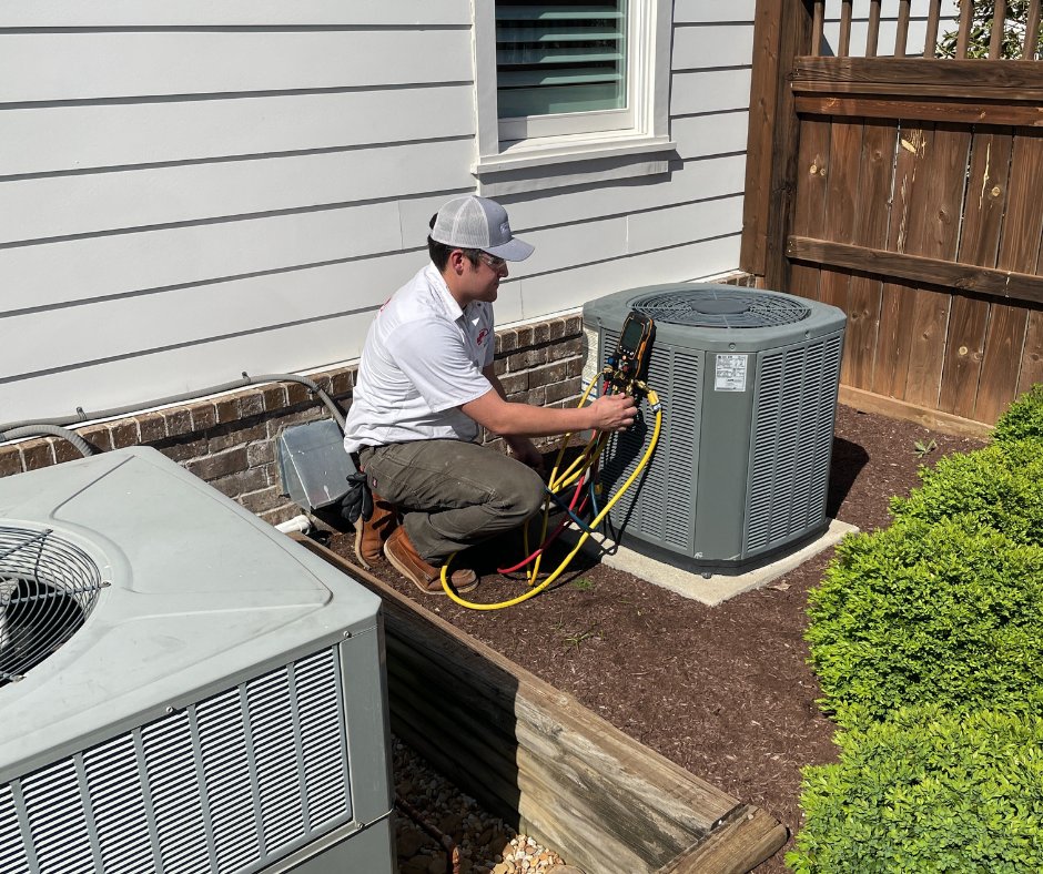 Stay ahead of the game &amp; replace your air conditioning system before the summer heat strikes!

Like champion athletes, Hoffmann Bros employees conquer every challenge with hard work &amp; dedication. Schedule your air conditioner replacement with the Bros today! #HomeServices #HVAC