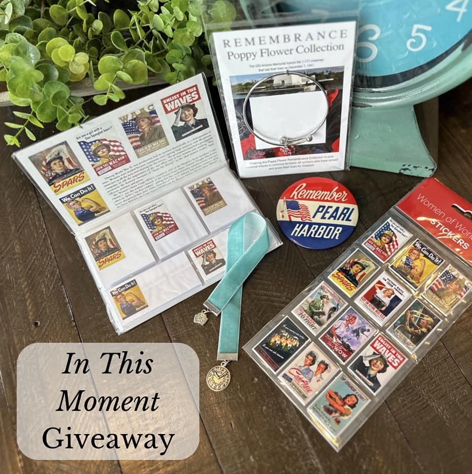 An amazing time traveling story, don't miss out on In This Moment by <a href="/MeyerGabrielle/">Gabrielle Meyer</a> which I received for review! You can find my review: wovenbywords.com/2023/05/in-thi… Enter her giveaway from the Pearl Harbor Memorial bit.ly/43WhfaF #InThisMoment #Timeless #bookreview
