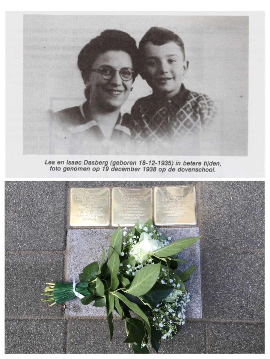 Vandaag zijn we 2 minuten stil in Nederland. Ook voor Isaac (Sjakie) Dasberg. 
Een 6-jarige jongetje, dat op de Ammanschool in Rotterdam zat. 

Hij werd op 9 augustus 1942 vermoord in het KZ Auschwitz. 

Benieuwd naar zijn verhaal?
dovenshoah.nl/isaac-dasberg/ #4mei #Doof #Shoah #NGT