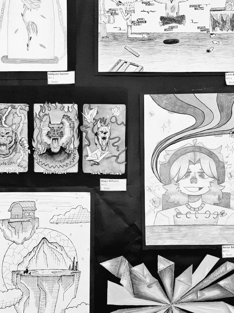 BHSVisualArt's tweet image. FINE ARTS SHOWCASE
BHS AUDITORIUM
7 pm Thursday May 4th
We are proud to present our students' best work!