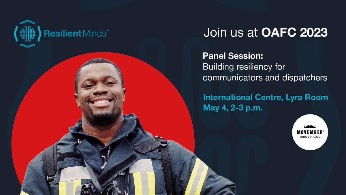 At #OAFC2023 today? Be sure to check out our panel this afternoon on building resiliency!  buff.ly/3VvJ5Xm

#MyStory #InternationalFireFightersDay