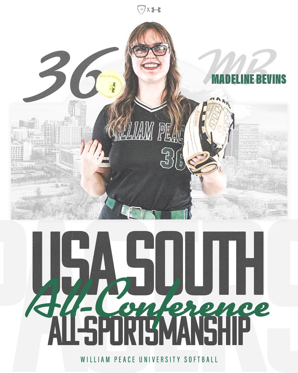 GoPeacePacers's tweet photo. USA SOUTH SOFTBALL ALL-CONFERENCE 🐎🥎

Congratulations to Katie Murphy and Adanya Day on being named First Team All-Conference, Anna Suggs on being named Second Team All-Conference, and Madeline Bevens on being named All-Sportsmanship! https://t.co/gUjm63dsAI