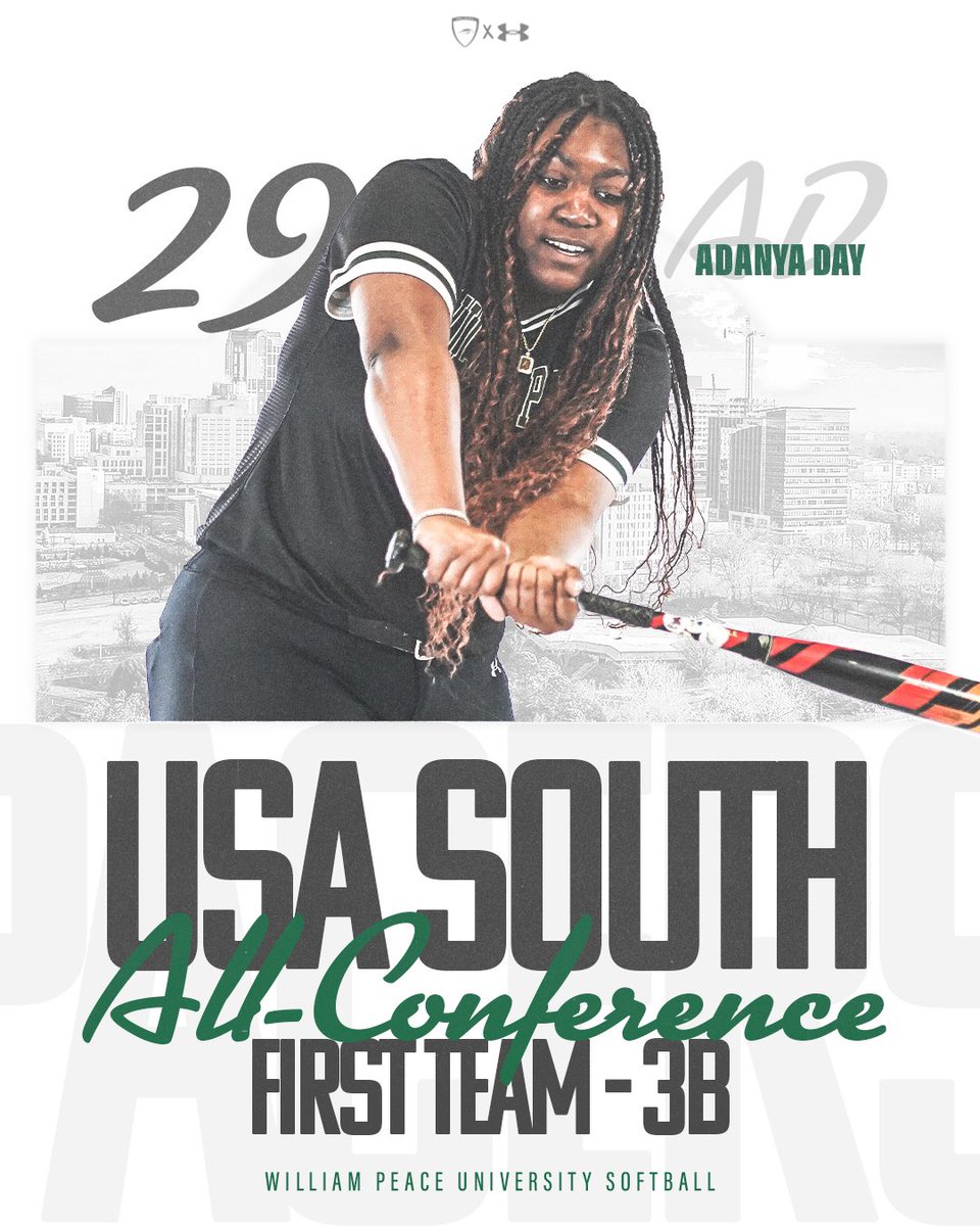 GoPeacePacers's tweet photo. USA SOUTH SOFTBALL ALL-CONFERENCE 🐎🥎

Congratulations to Katie Murphy and Adanya Day on being named First Team All-Conference, Anna Suggs on being named Second Team All-Conference, and Madeline Bevens on being named All-Sportsmanship! https://t.co/gUjm63dsAI
