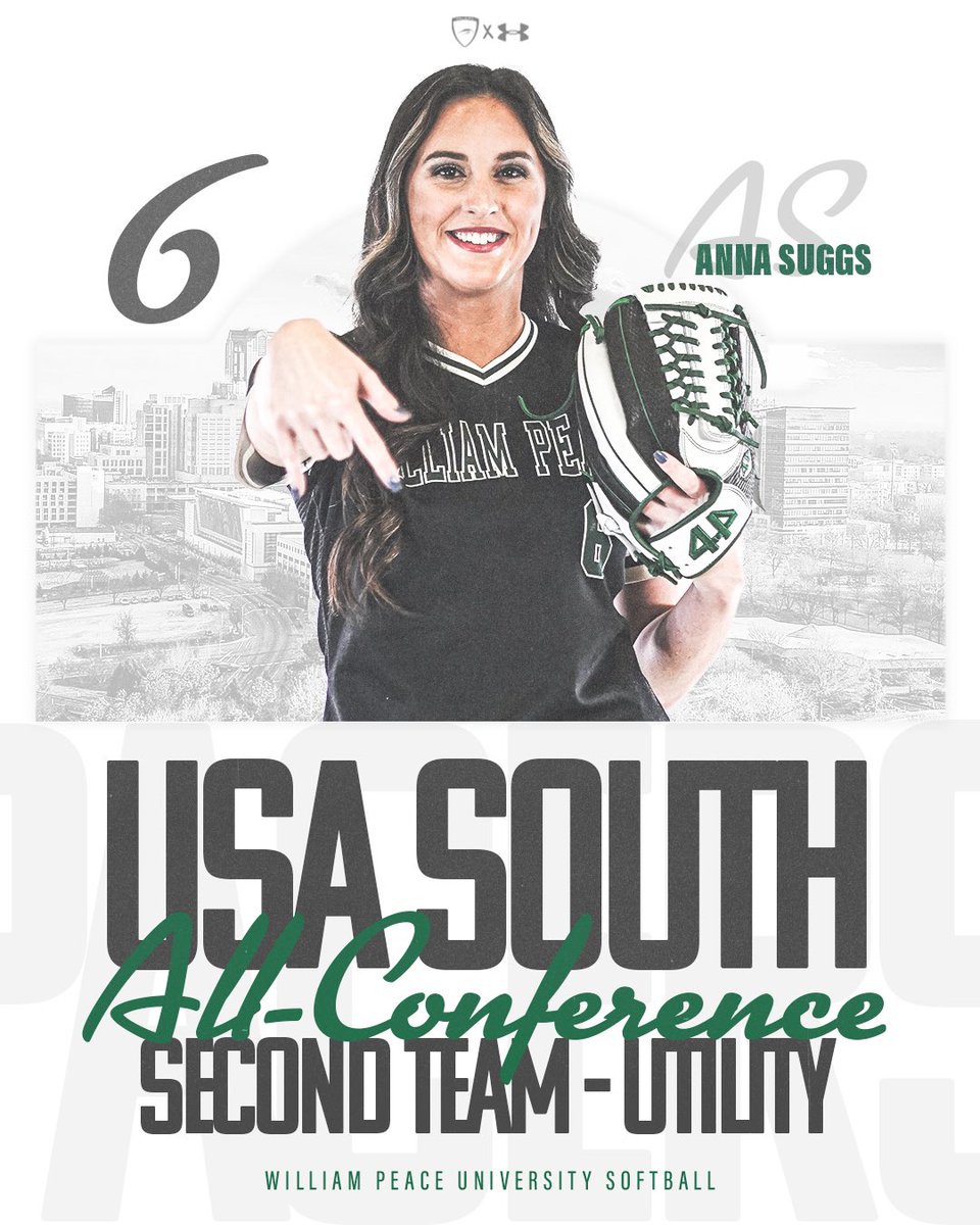 GoPeacePacers's tweet photo. USA SOUTH SOFTBALL ALL-CONFERENCE 🐎🥎

Congratulations to Katie Murphy and Adanya Day on being named First Team All-Conference, Anna Suggs on being named Second Team All-Conference, and Madeline Bevens on being named All-Sportsmanship! https://t.co/gUjm63dsAI