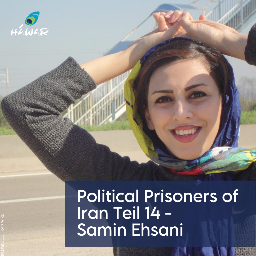 #SaminEhsani gehört den Bahá’í an, einer Minderheit, die in Iran immens diskriminiert wird. Trotzdem setzte sie sich mutig öffentlich für Kinderrechte ein und wurde deswegen verhaftet. Sagt ihren Namen, macht ihren Fall bekannt! Wir fordern Samins sofortige Freilassung!