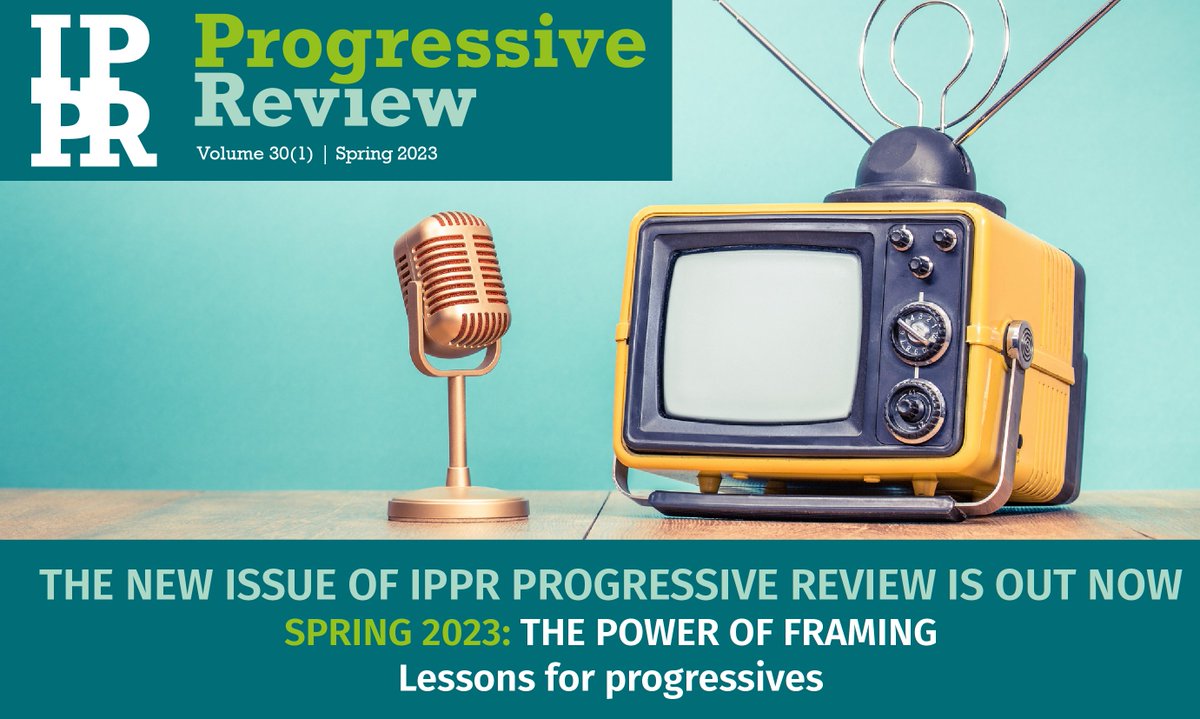 IPPR's tweet photo. New edition of #ProgressiveReview out now!
Contributors include: @joshemden @evansjoseph_ @Lucyhbmort @anitabhadani @TheNickyHawkins @Rosie_Lockwood @raquel_jesse @BookbinderRuth @LoaderIan @LoicMnzs @micha_frazer @janeyjstarling @DrBenWhitham
Read here: https://t.co/Mrlrf0Eby5 https://t.co/5SIwoo2wPq