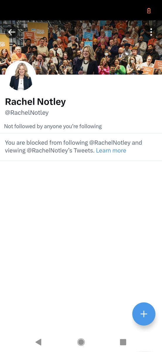 So me asking questions and calling out hypocrisies has led to me being blocked. I guess my influence on my 18 followers is too much of a threat to the #NDP. If she gains power any one with a different opinion will be silenced. 
#RachelNotley 
#ndpalberta
#FreeSpeech