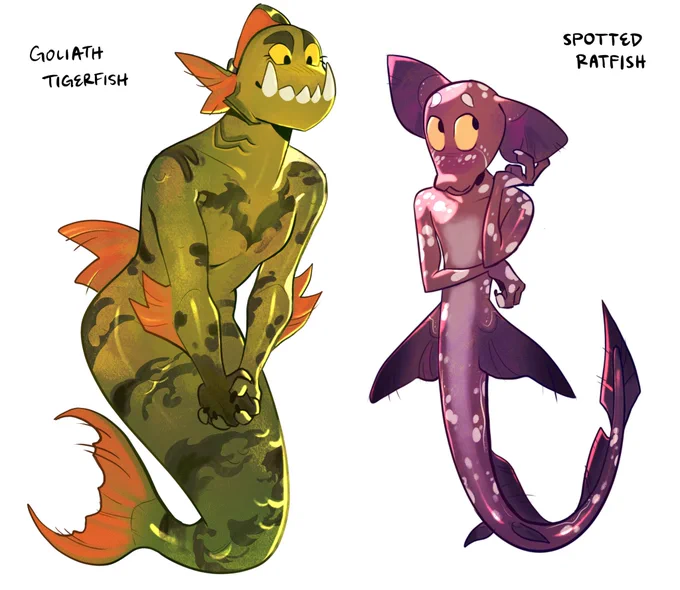 Some merms of merman past that I still enjoy! (1/2)