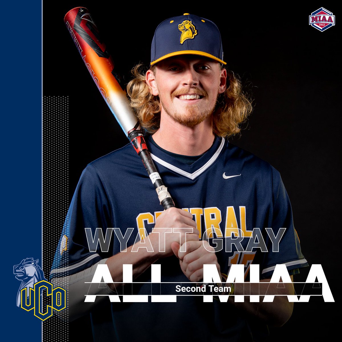 <a href="/UCOBaseball/">UCO Baseball</a> Congrats, Wyatt Gray!
